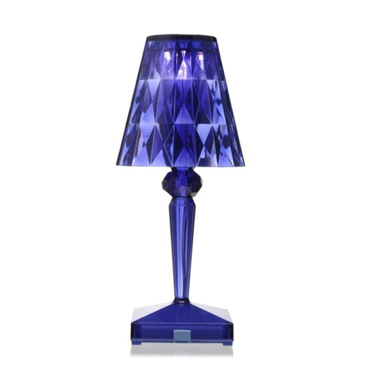 blue lamp