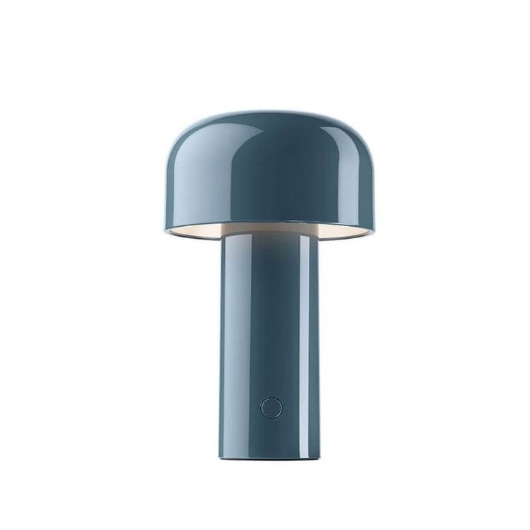 blue mushroom lamp