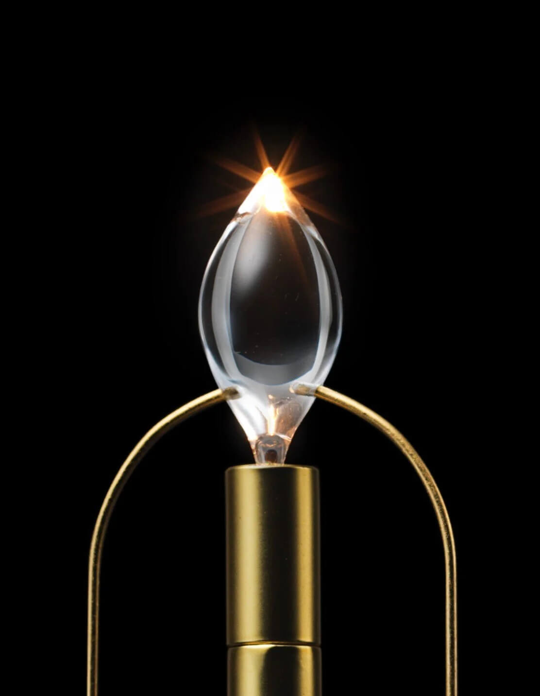 candle table lamp