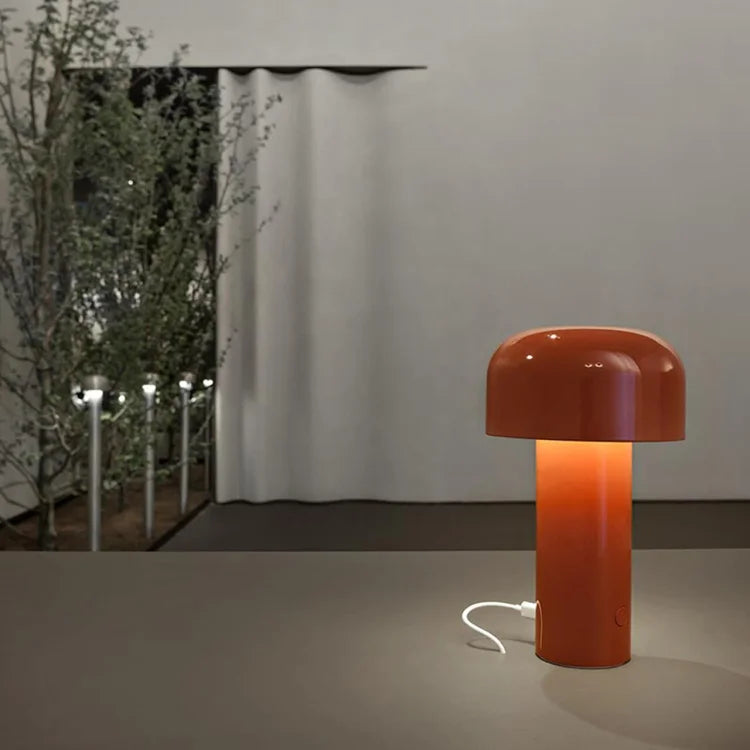 chargeable mushroom lamp
