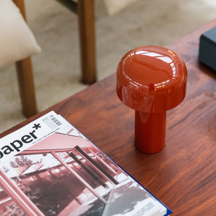 coffee table mushroom lamp
