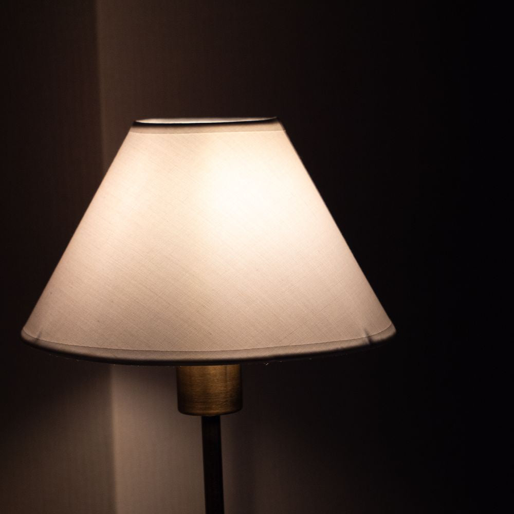 cone shade lamp
