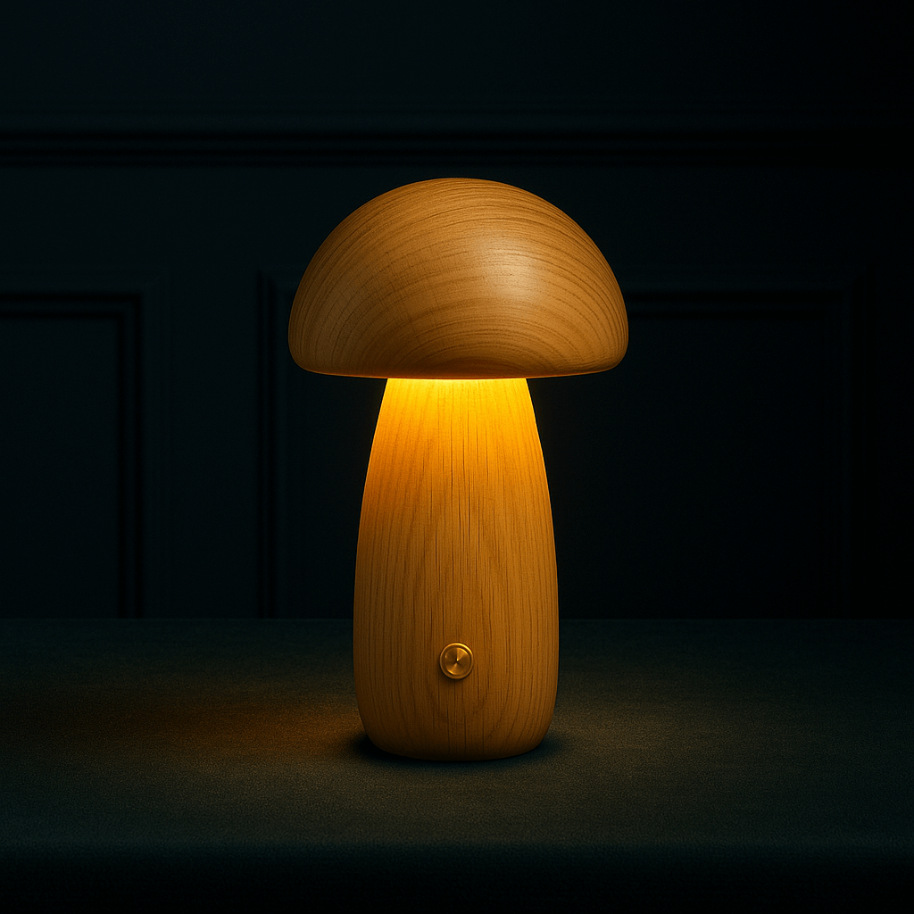 designer mushroom light