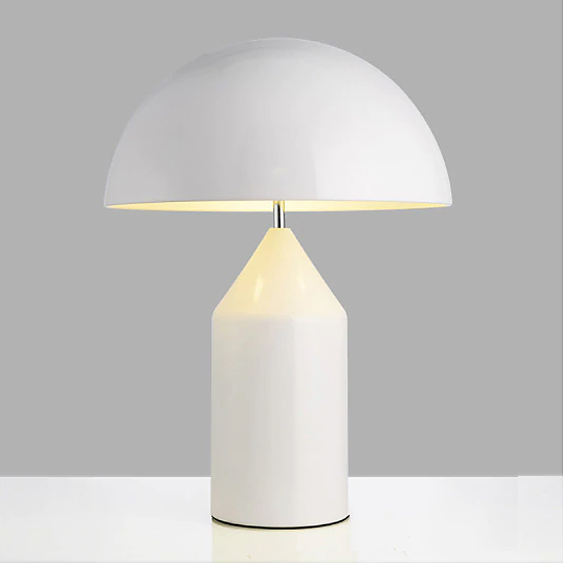 geometric mushroom lamp