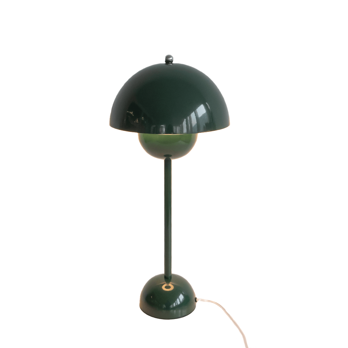 green table lamp