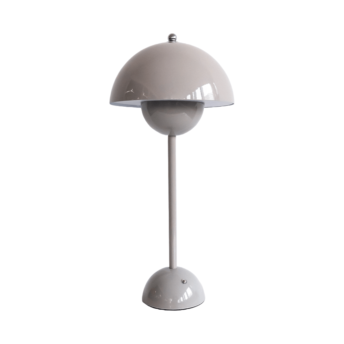 grey table lamp