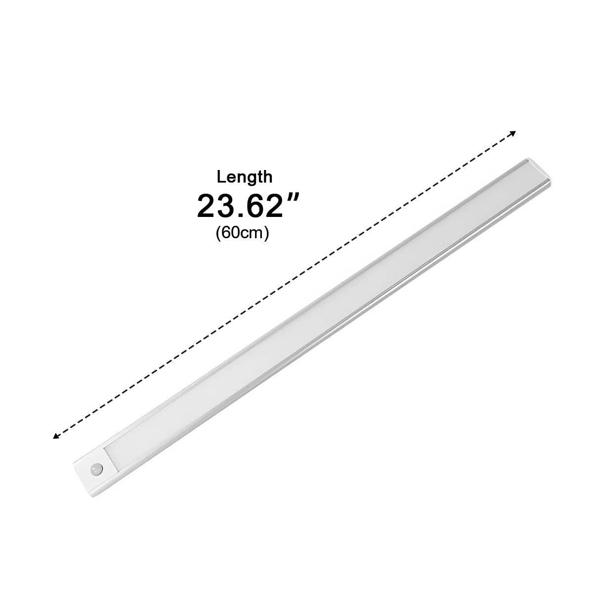 Intelligent Ultra-thin Dimmable Motion Sensor Wireless Strip LED Cabinet Light