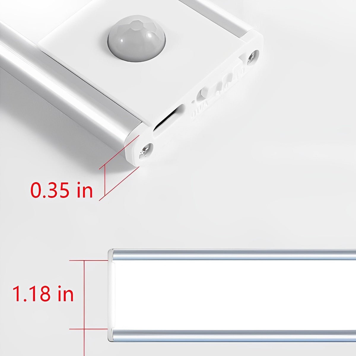 Intelligent Ultra-thin Dimmable Motion Sensor Wireless Strip LED Cabinet Light