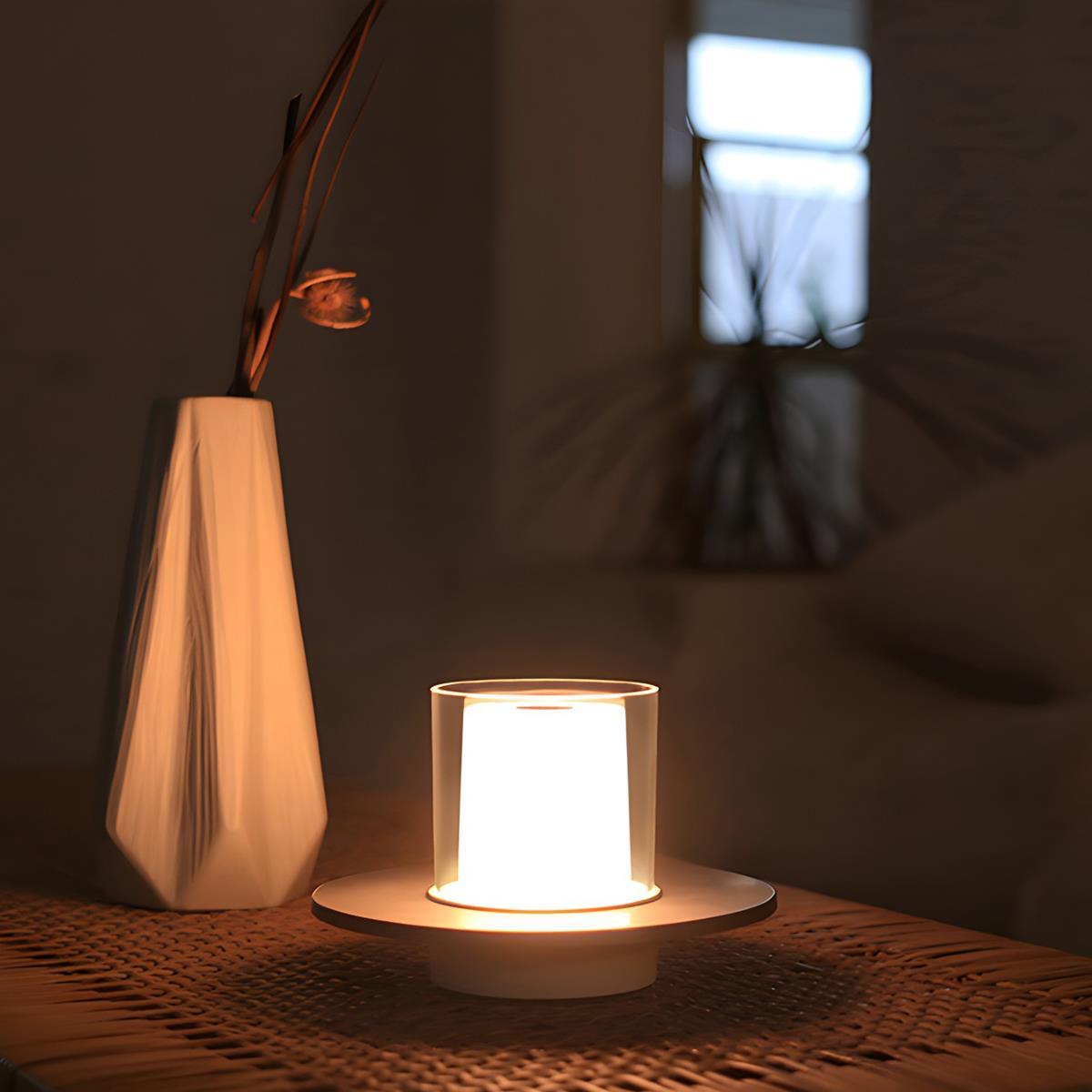 LED Dimmable Touch Sensitive Table Lamp Rechargeable