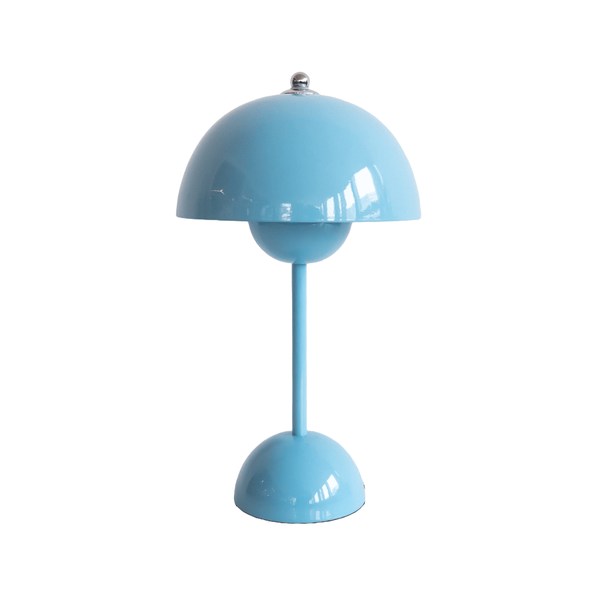 light blue lamp