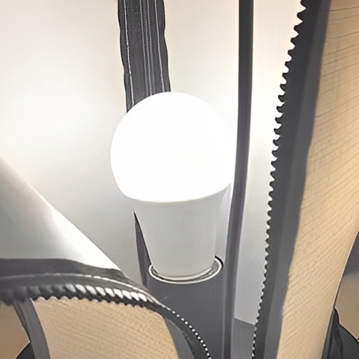 Modern Banana Design Plug In LED Floor Lamp Art Decor