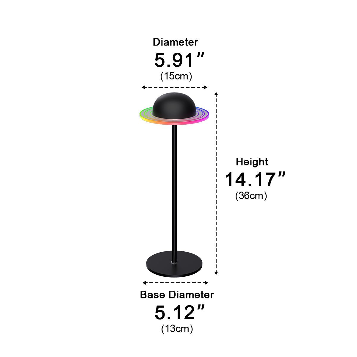 Modern Galaxy System Dimmable LED Table Lamp Ambient Night Light