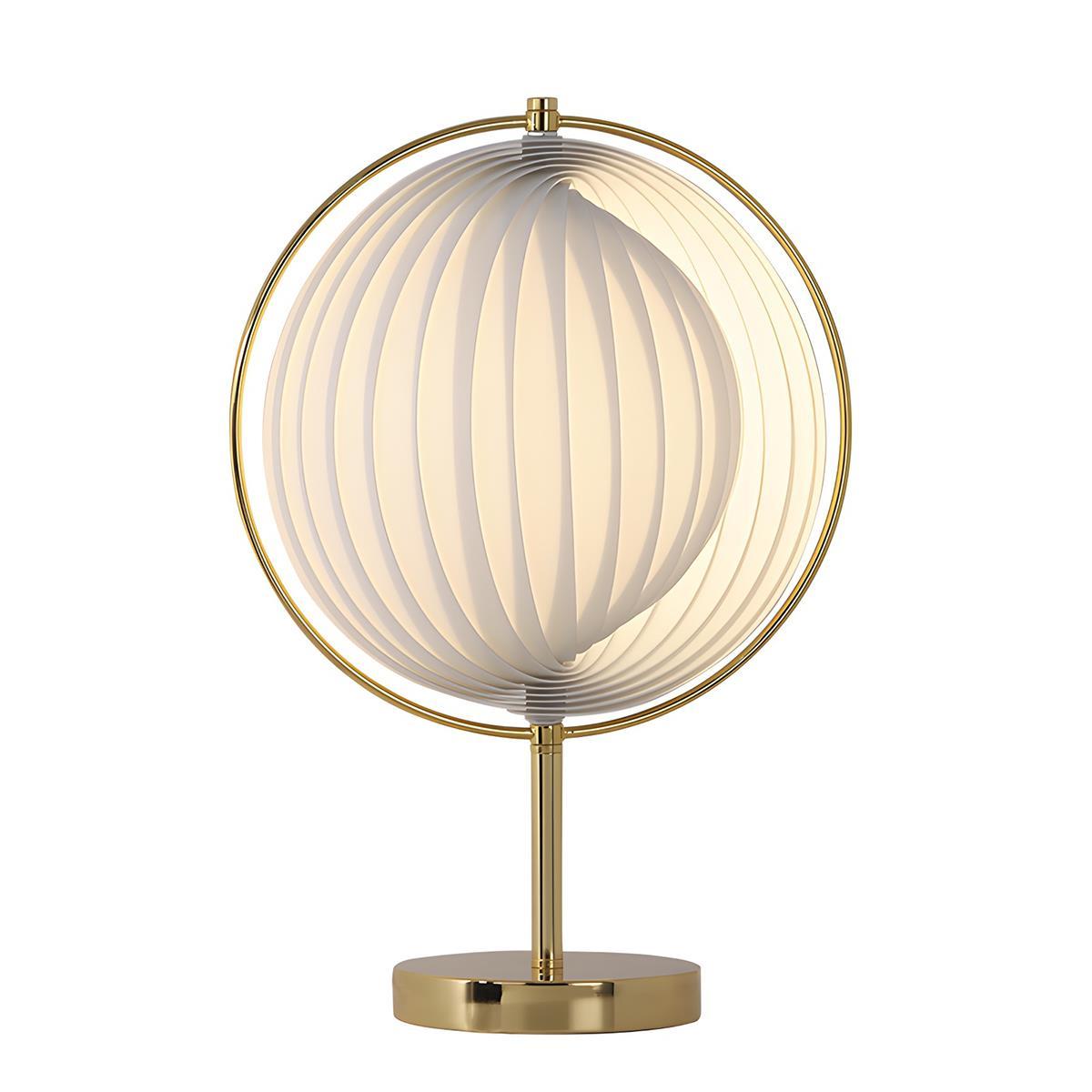 Modern Ins Pleated Blinds Globe LED Floor Lamp