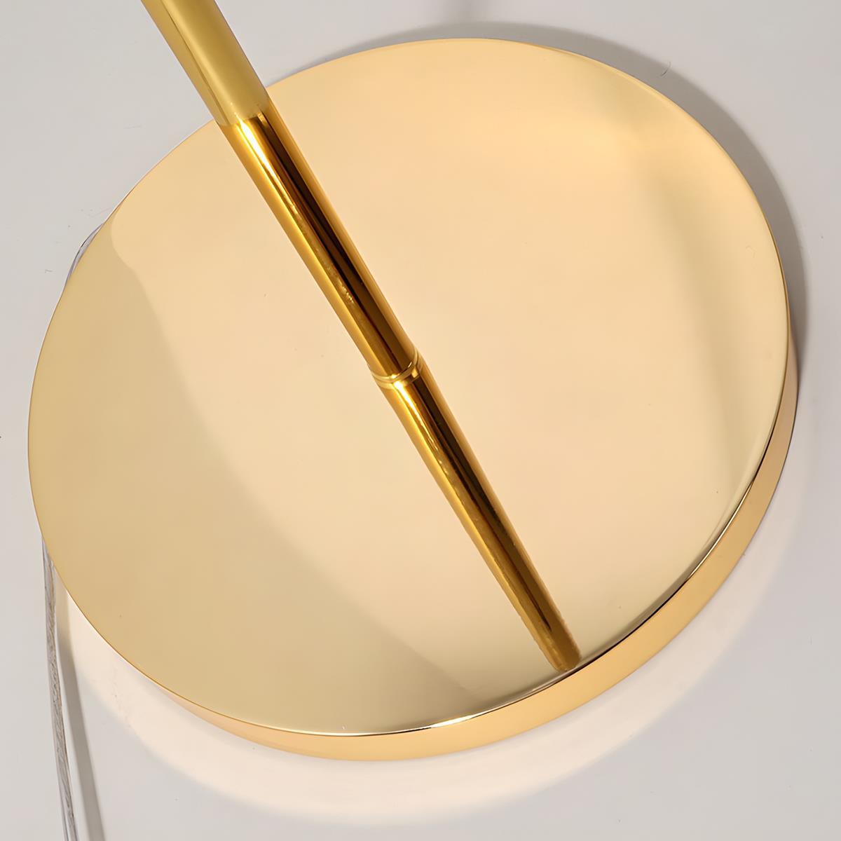 Modern Ins Pleated Blinds Globe LED Floor Lamp