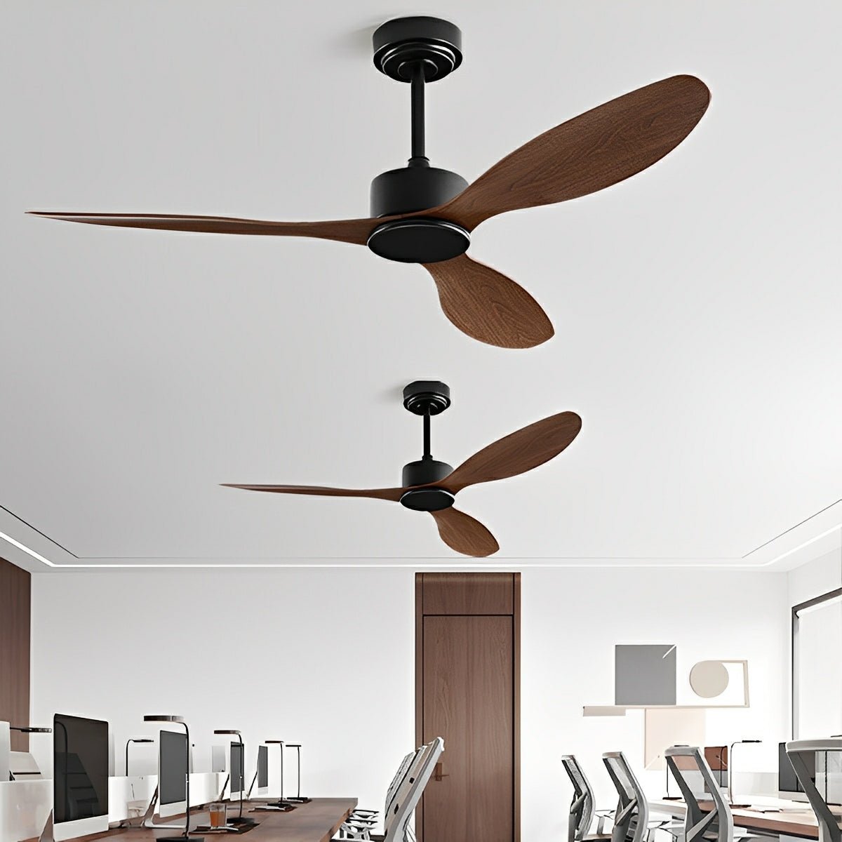 Modern Minimalist 3-Blades DC Motor Reverse Ceiling Fan