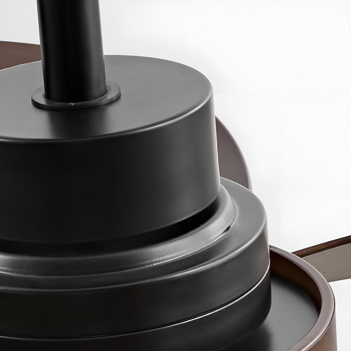 Modern Minimalist Geometric 6-Speed Reverse Ceiling Fan Light