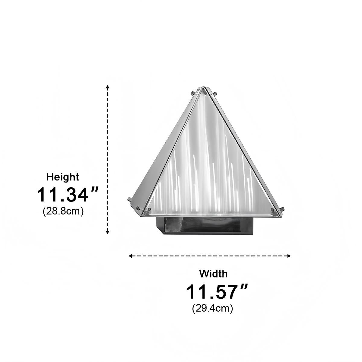 Modern Minimalist Pyramid Dimmable LED Table Lamp