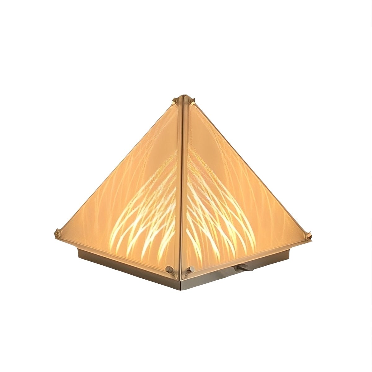 Modern Minimalist Pyramid Dimmable LED Table Lamp