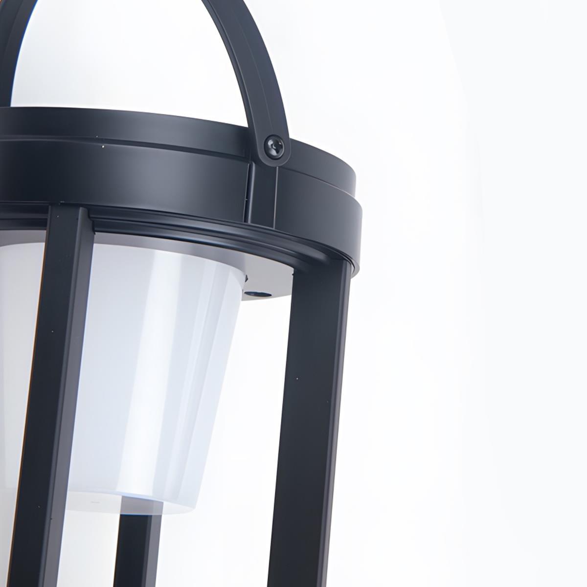 Modern Minimalist Waterproof Solar LED Outdoor Lantern Table Lamp