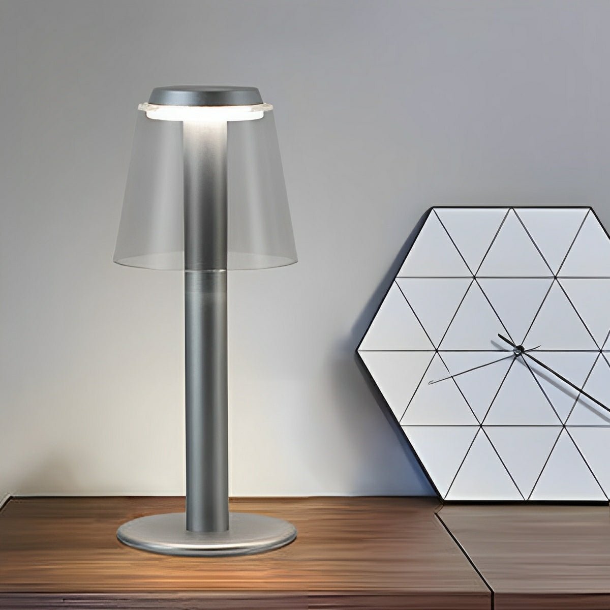 Modern Mushroom LED Dimming Touch Table Lamp