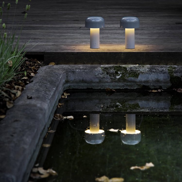 portable mushroom lamp