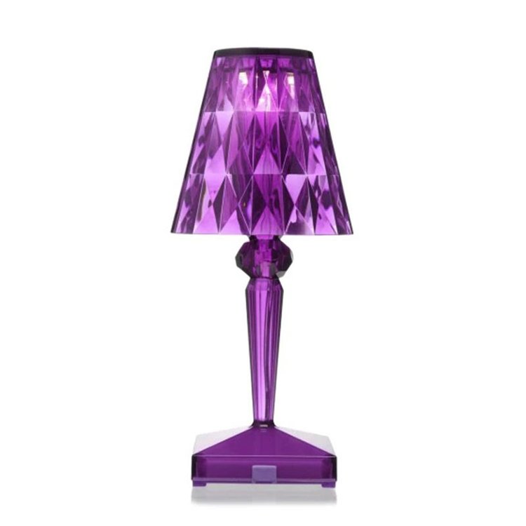 purple lamp