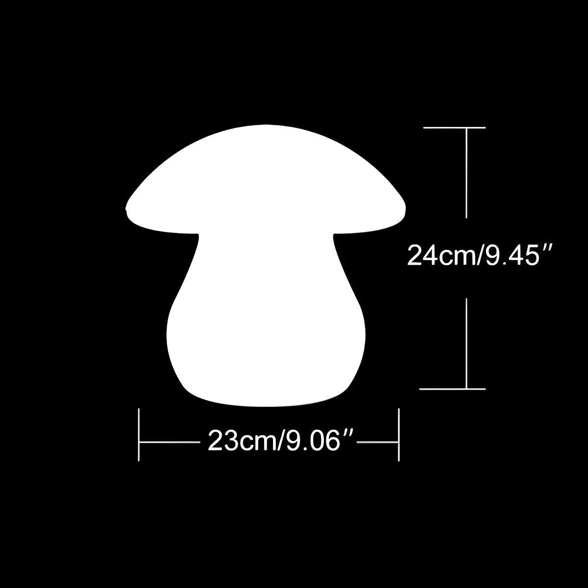 RGB Mushroom LED Table Lamp