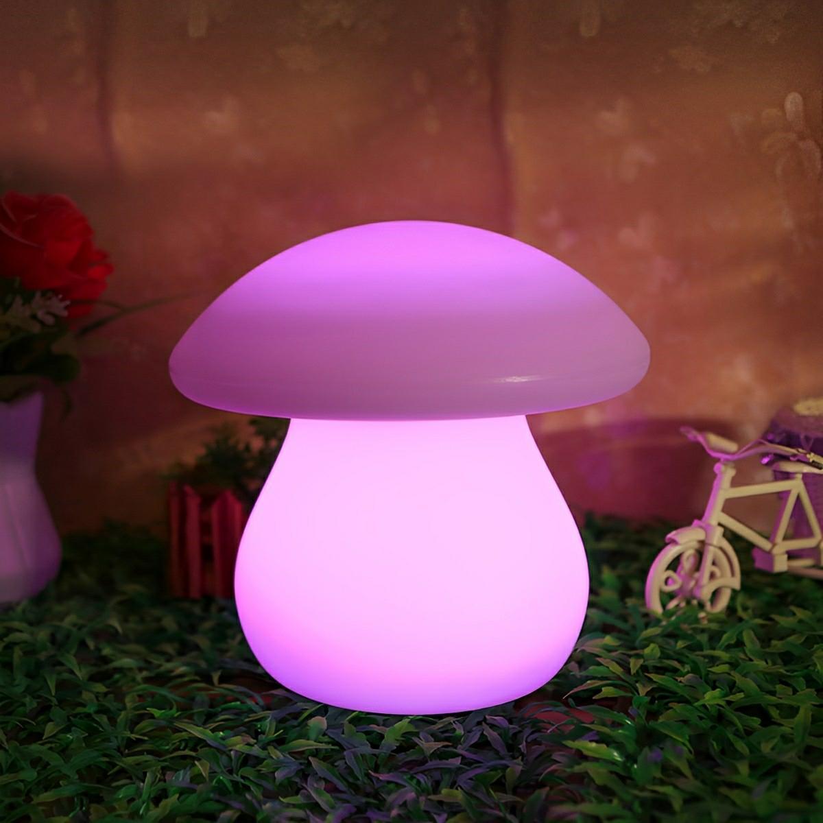 RGB Mushroom LED Table Lamp
