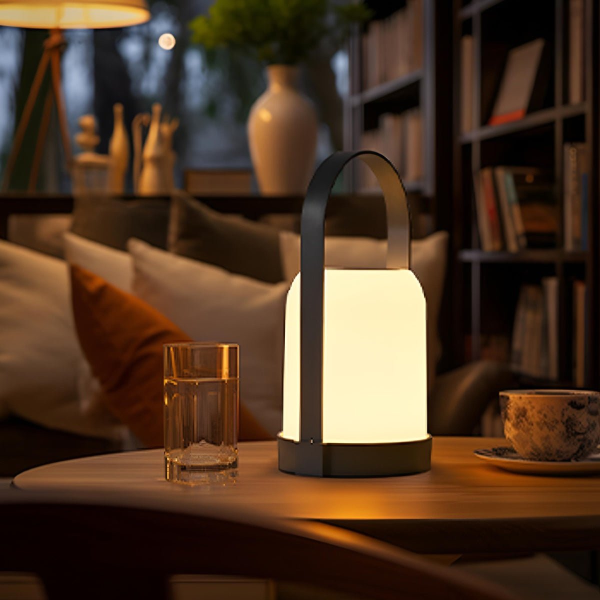 Solar Waterproof LED Outdoor Table Lamp Rechargeable
