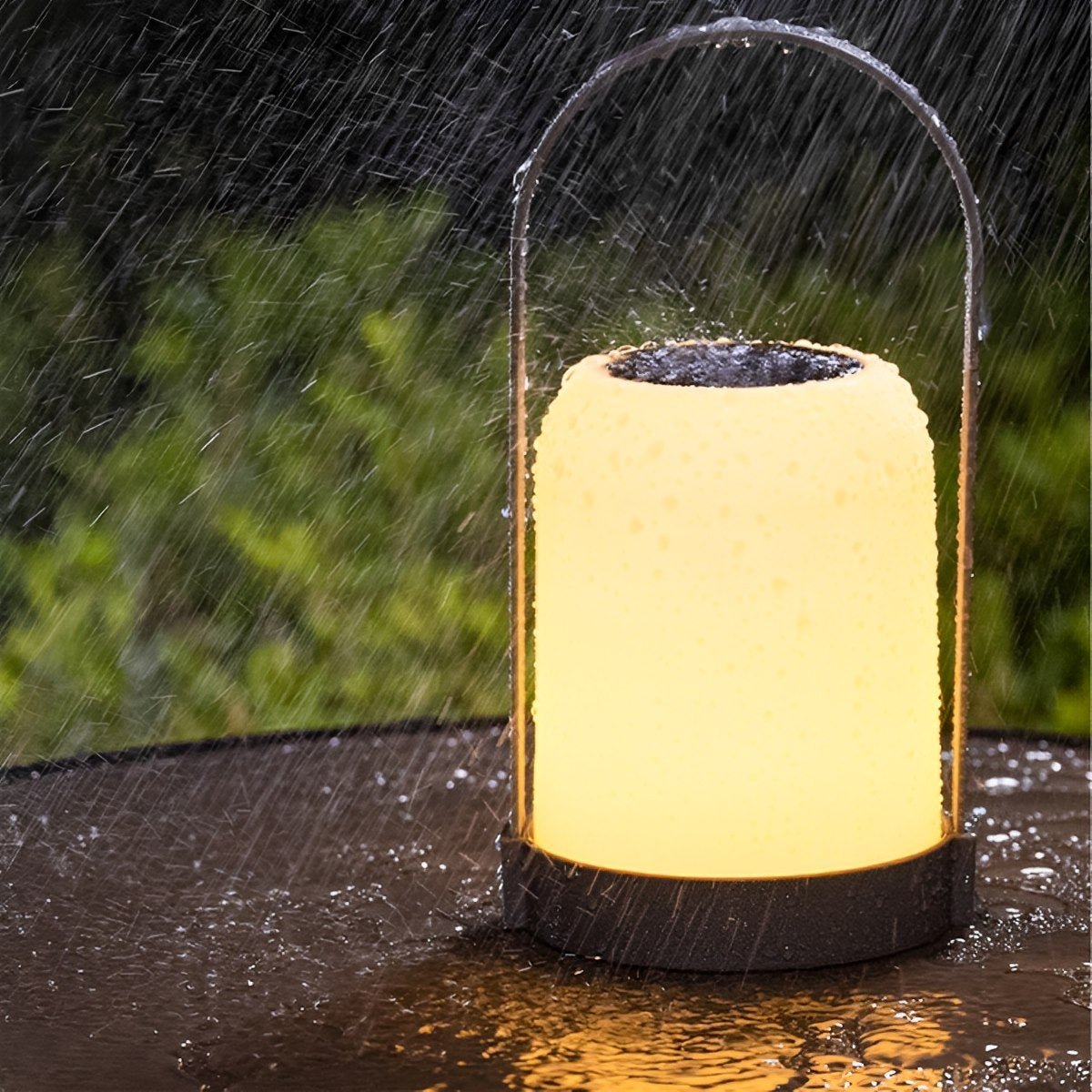 Solar Waterproof LED Outdoor Table Lamp Rechargeable
