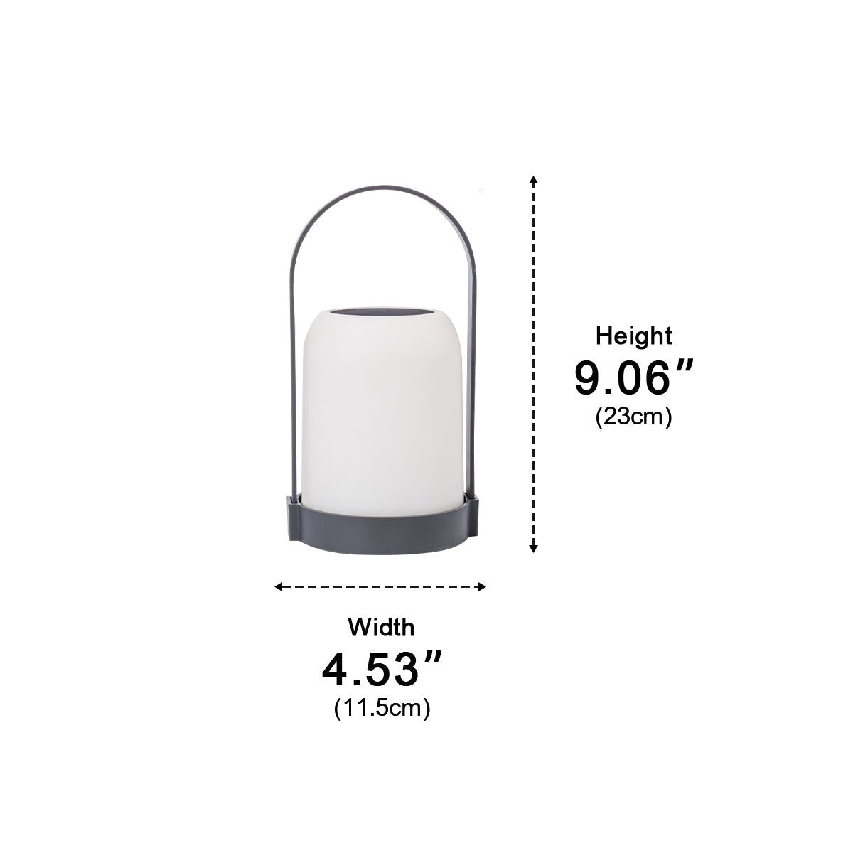 Solar Waterproof LED Outdoor Table Lamp Rechargeable