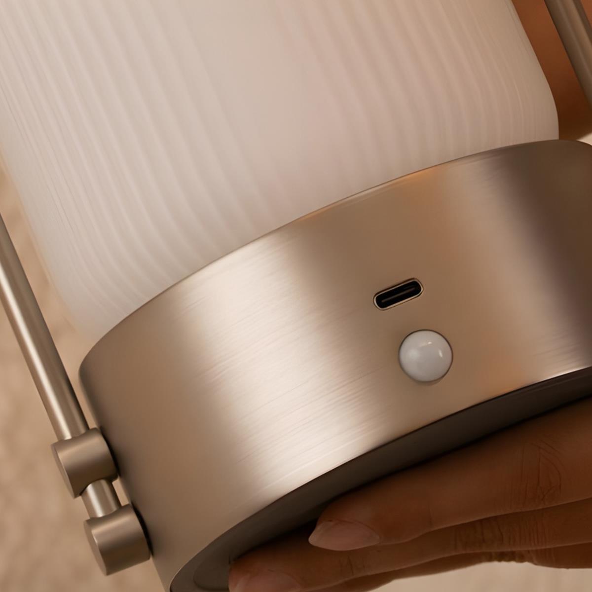 Touch Sensitive LED Dimmable Table Lamp Rechargeable