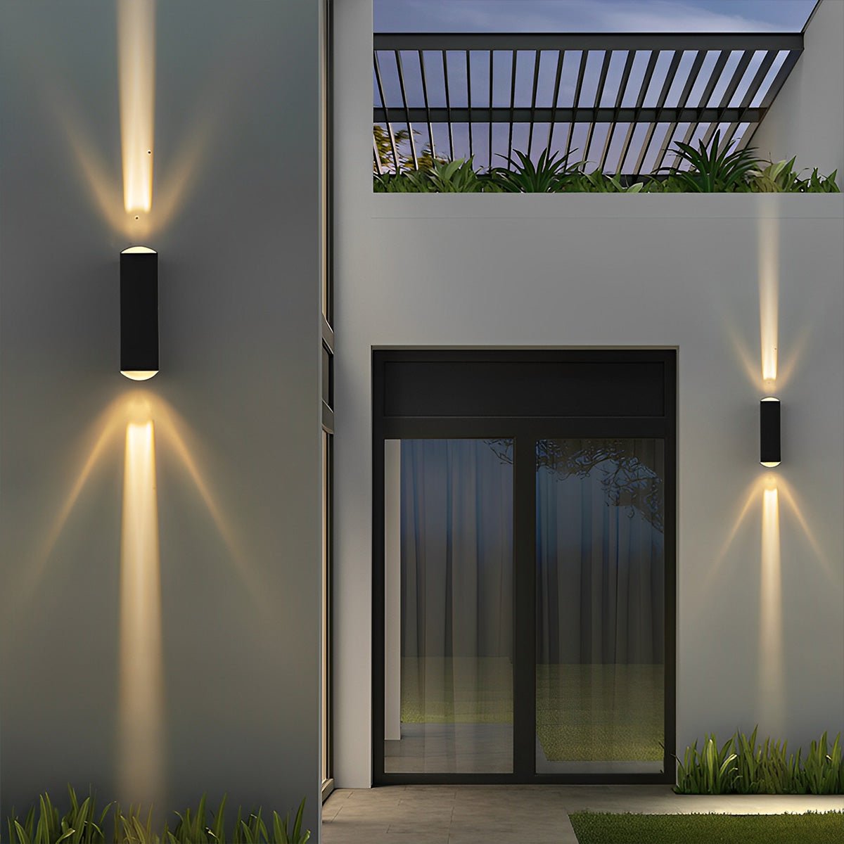 Up and Down LED Wall Light Outdoor Waterproof IP65 Interior Aluminium Corridor Stairs Lighting