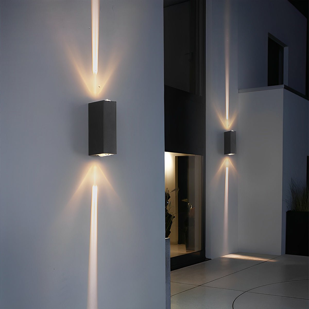 Up and Down LED Wall Light Outdoor Waterproof IP65 Interior Aluminium Corridor Stairs Lighting