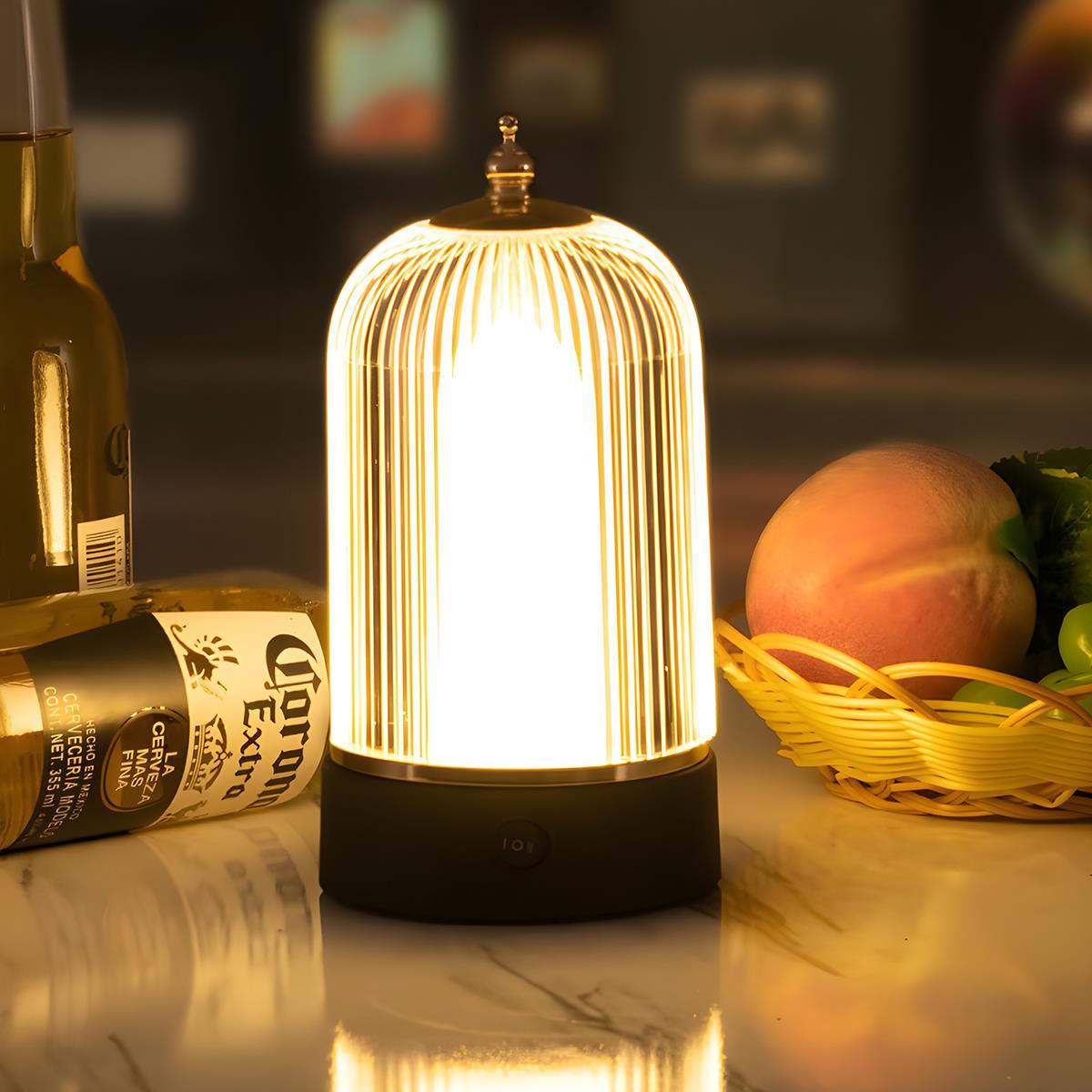 Vintage Dimmable Atmosphere Table Lamp Rechargeable