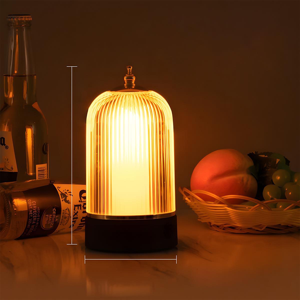 Vintage Dimmable Atmosphere Table Lamp Rechargeable