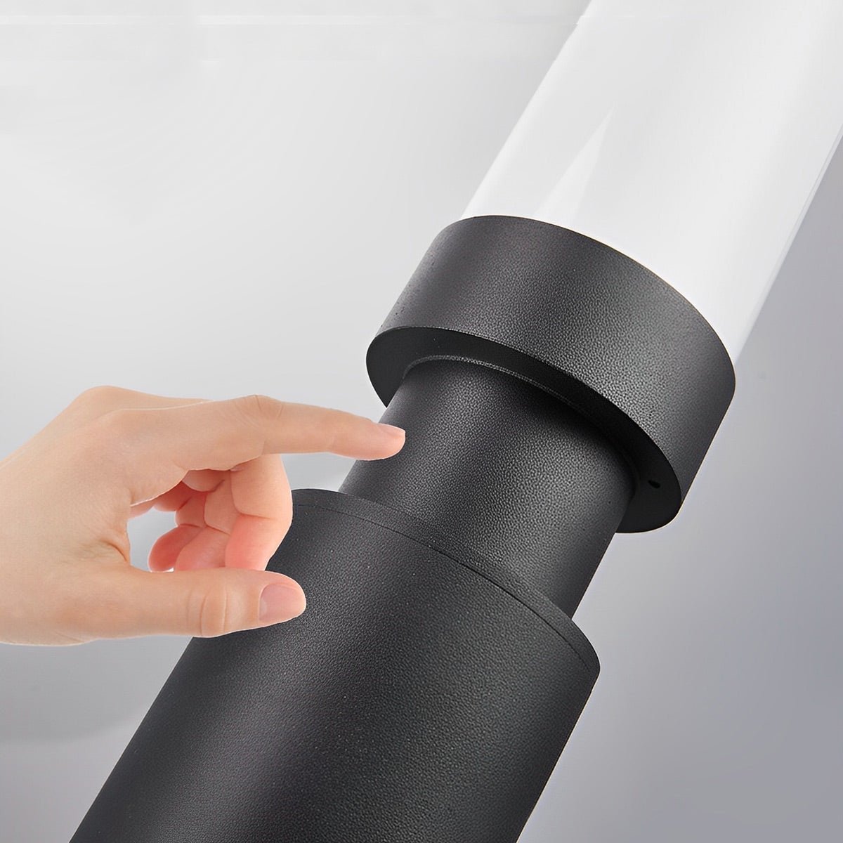 Waterproof Modern Cylinder Long Barrel Column Post Lights Pillar Lights