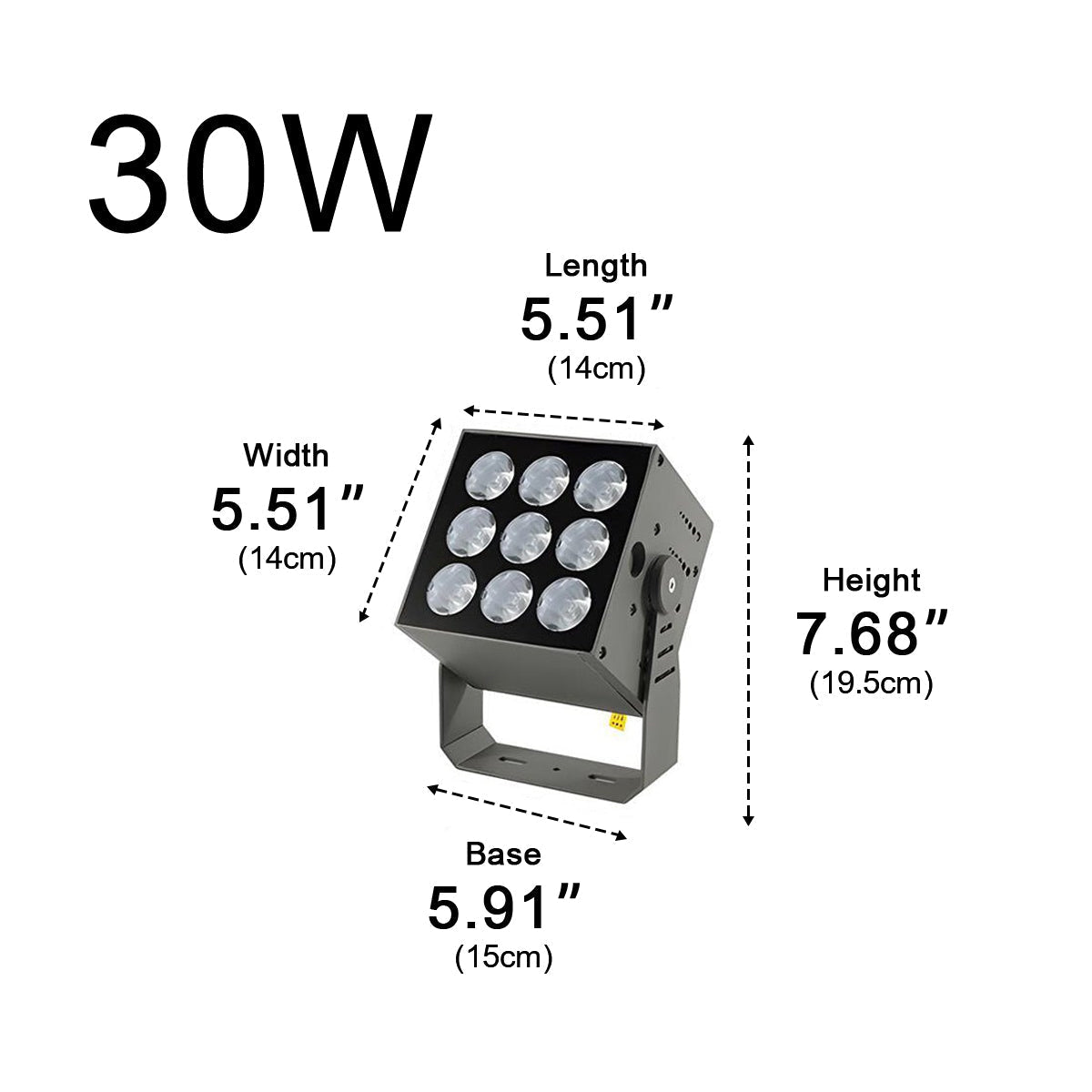 Waterproof Outdoor LED Spot Lights Super Bright Exterior Light