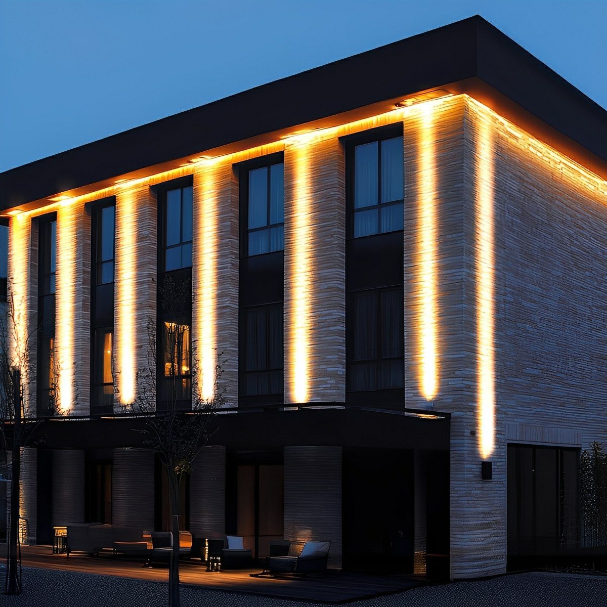 Waterproof Outdoor LED Spot Lights Super Bright Exterior Light