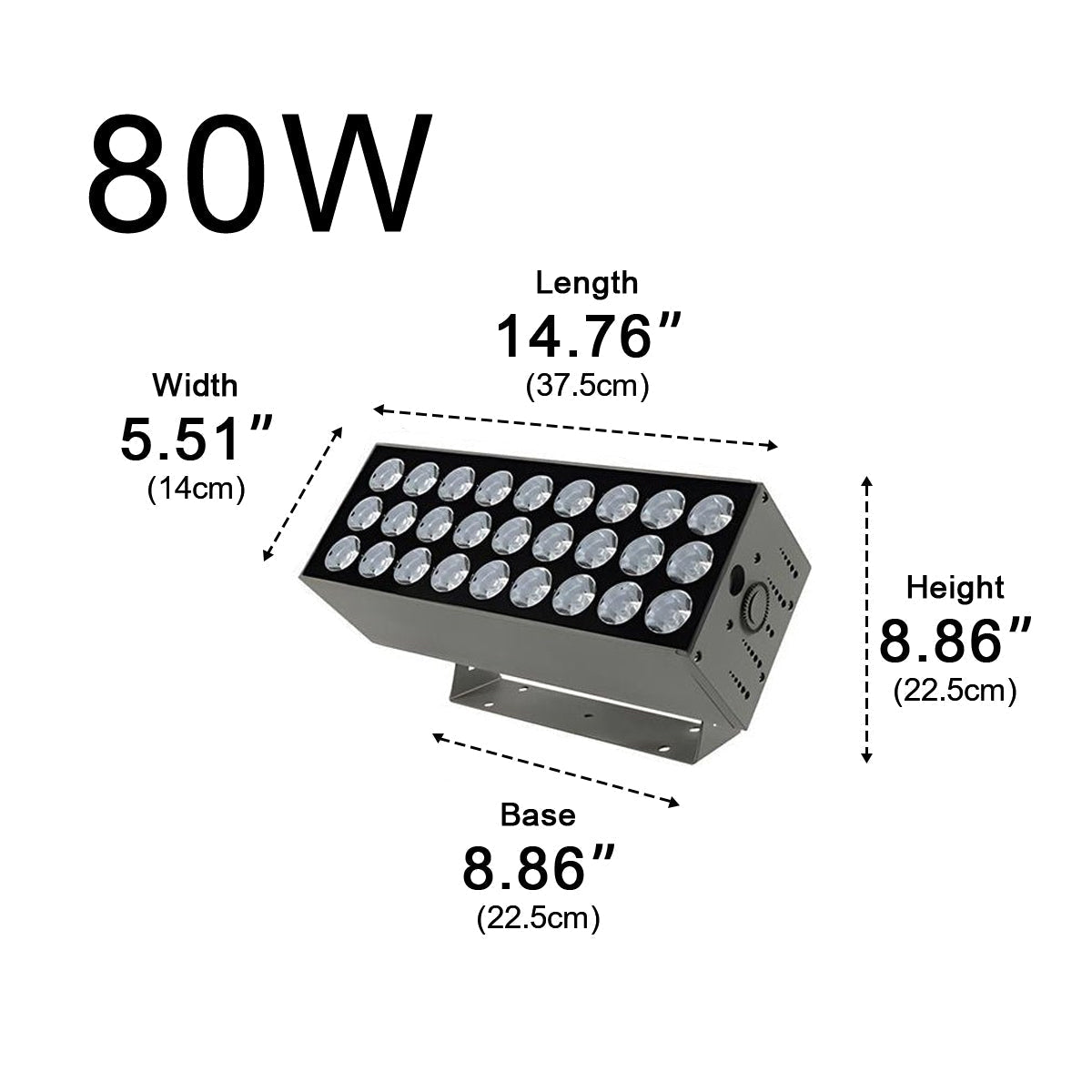 Waterproof Outdoor LED Spot Lights Super Bright Exterior Light