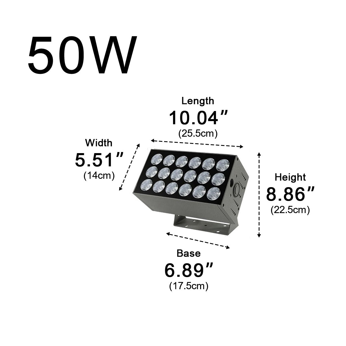 Waterproof Outdoor LED Spot Lights Super Bright Exterior Light