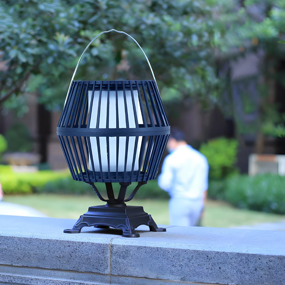 Waterproof Solar Outdoor Hanging Lantern Tabletop Lamp