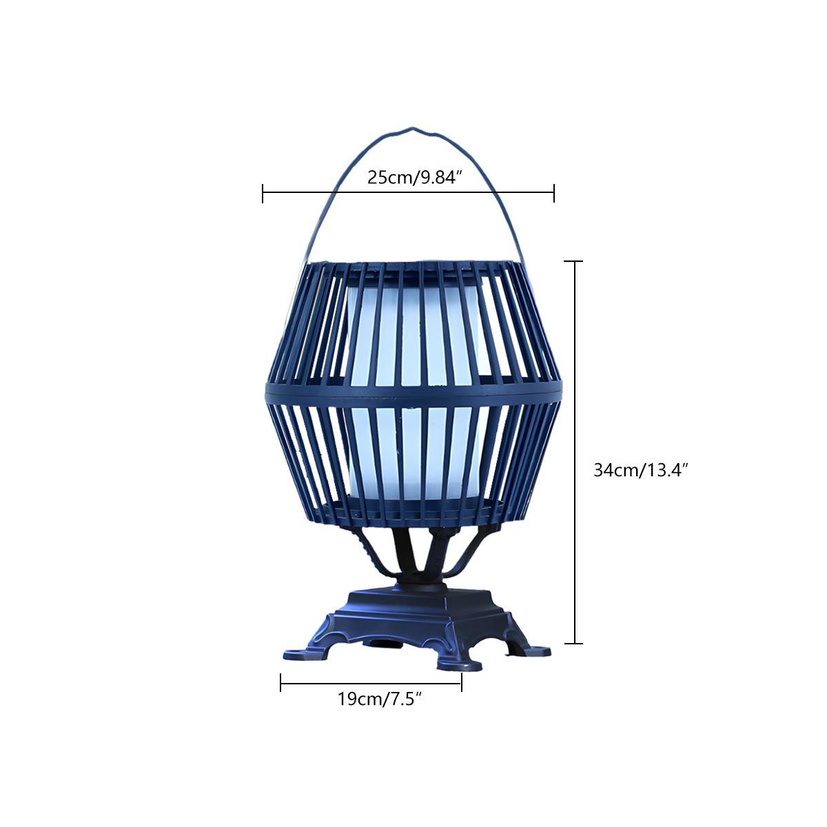 Waterproof Solar Outdoor Hanging Lantern Tabletop Lamp