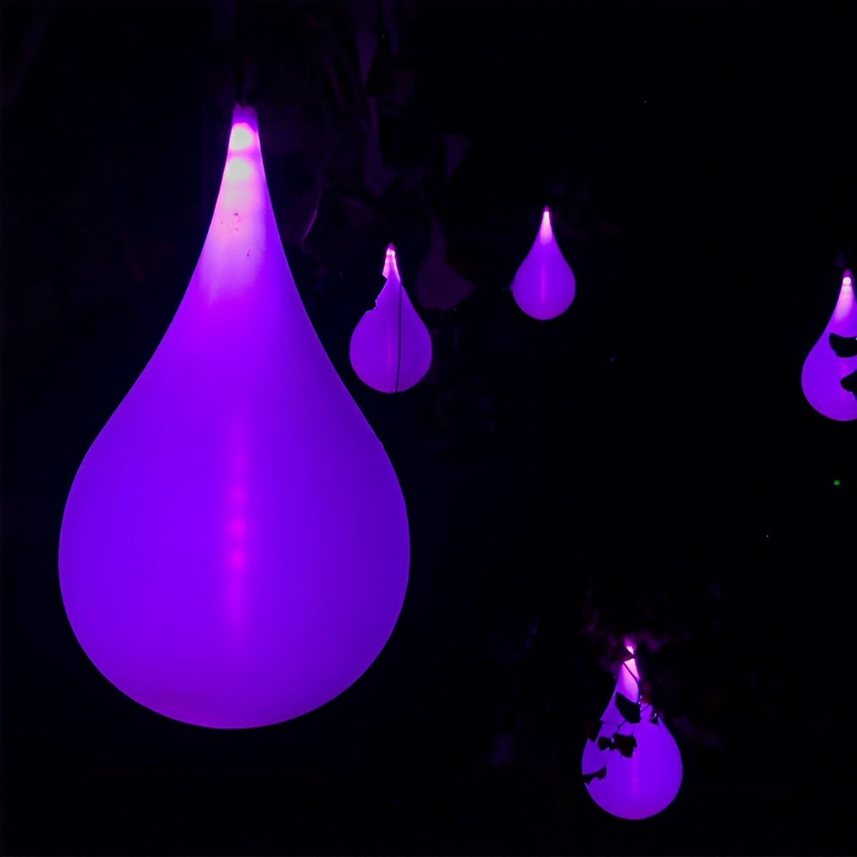 Waterproof Water Drop Outdoor Hanging Light