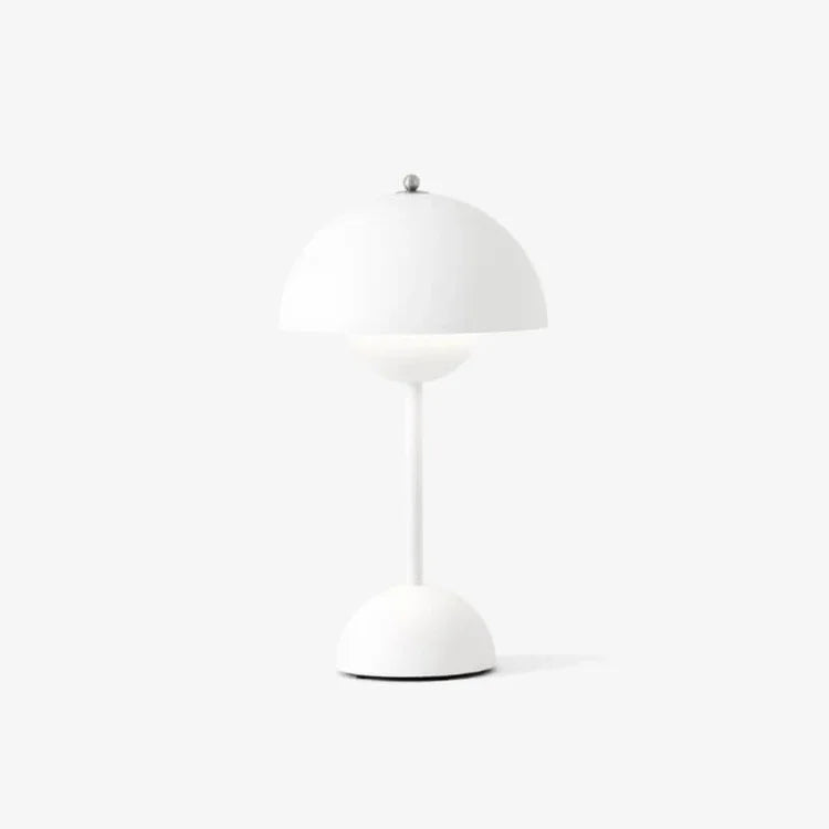 white dome lamp
