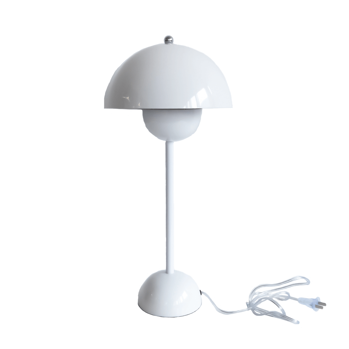 white table lamp