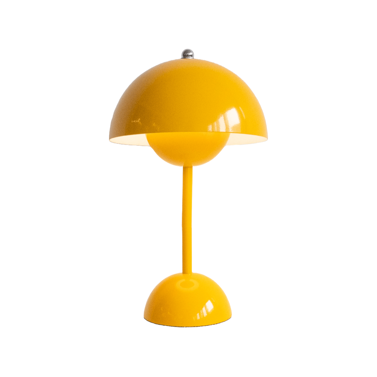 yellow dome lamp