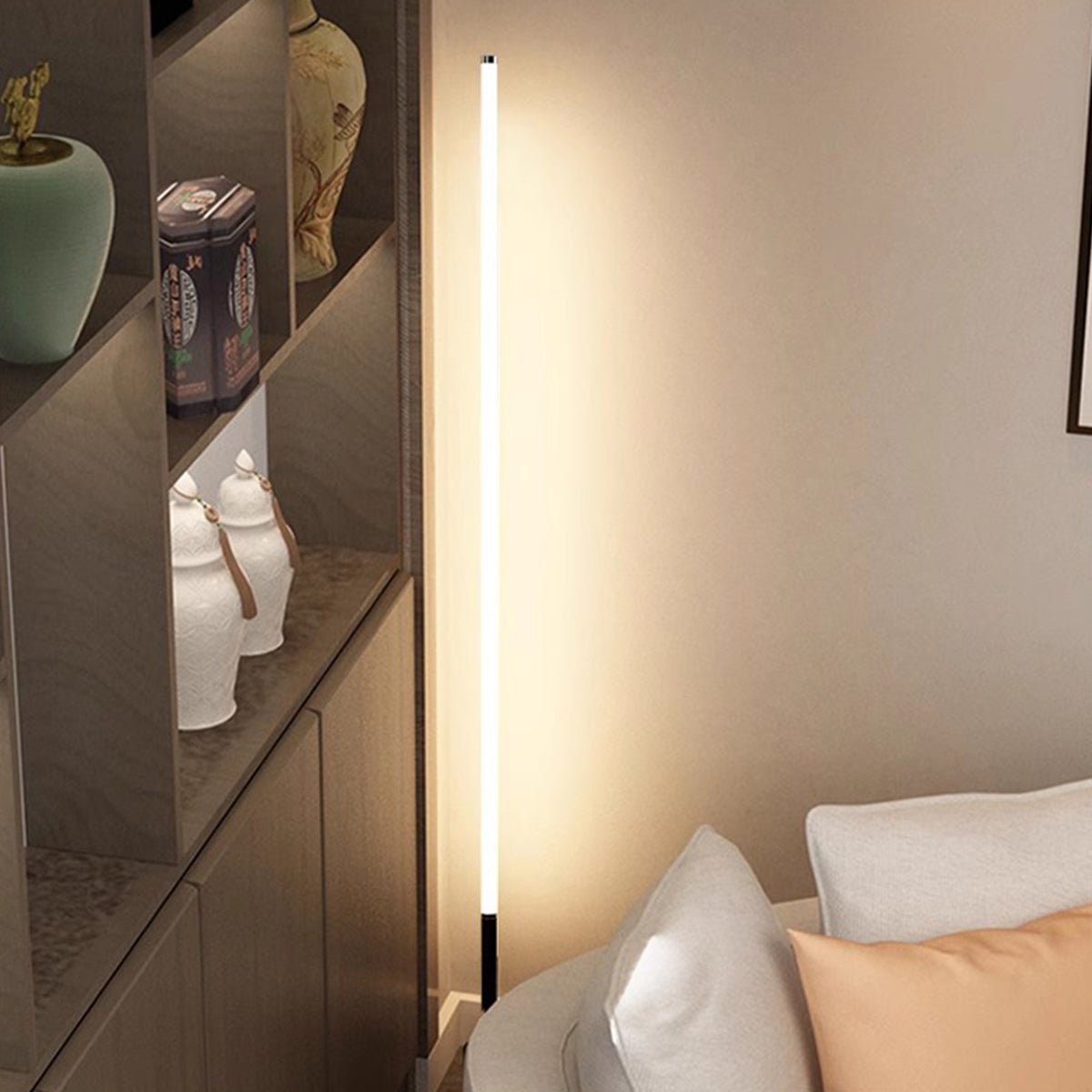 360 ° Modern Minimalist Long Strip LED Floor Lamp