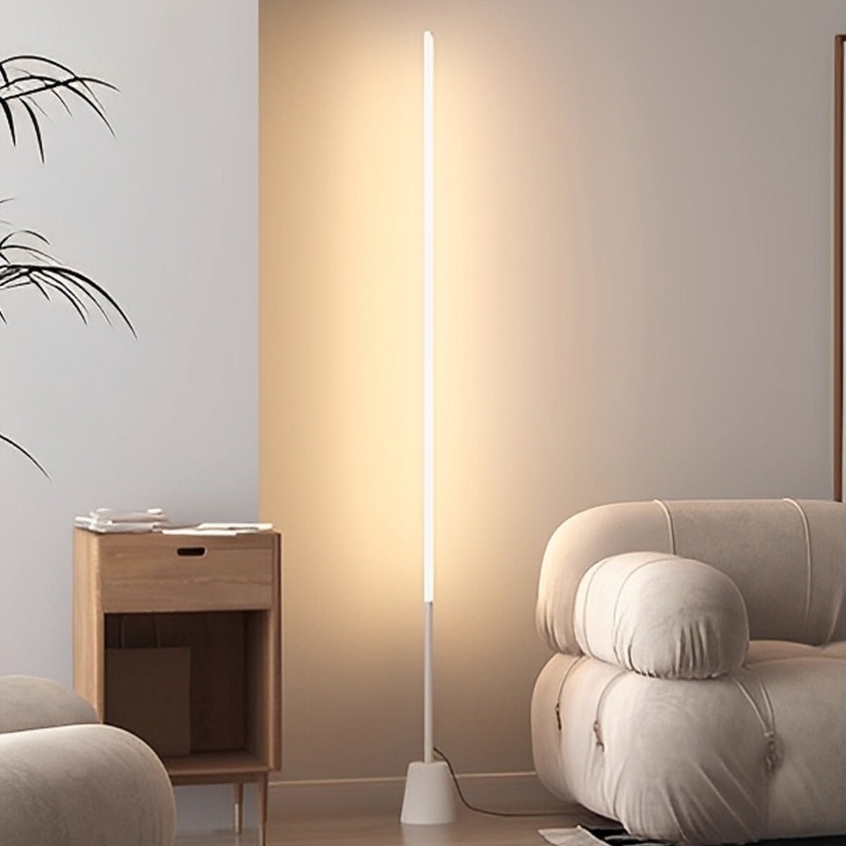 360 ° Modern Minimalist Long Strip LED Floor Lamp