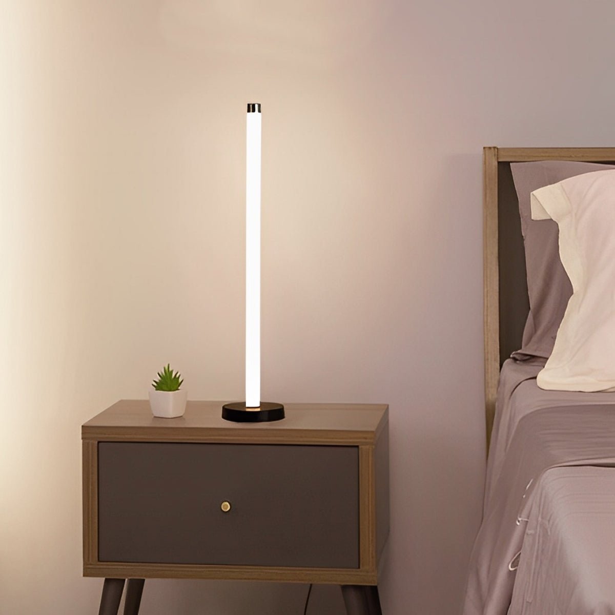 360 ° Modern Minimalist Long Strip LED Floor Lamp